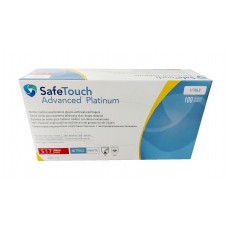Рукавички Medicom SafeTouch Platinum White нітрилові білі розмір S 100 шт/уп