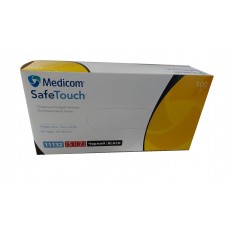 Рукавички Medicom вінілові чорні розмір S 100 шт/уп