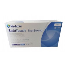 Перчатки Medicom виниловые белые неопудренные размер M 100 шт/уп